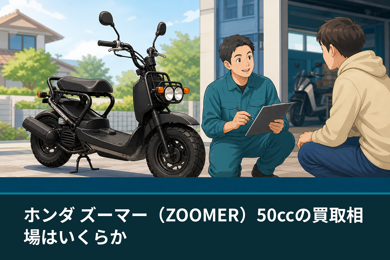 ホンダ ズーマー（ZOOMER）50ccの買取相場はいくらか