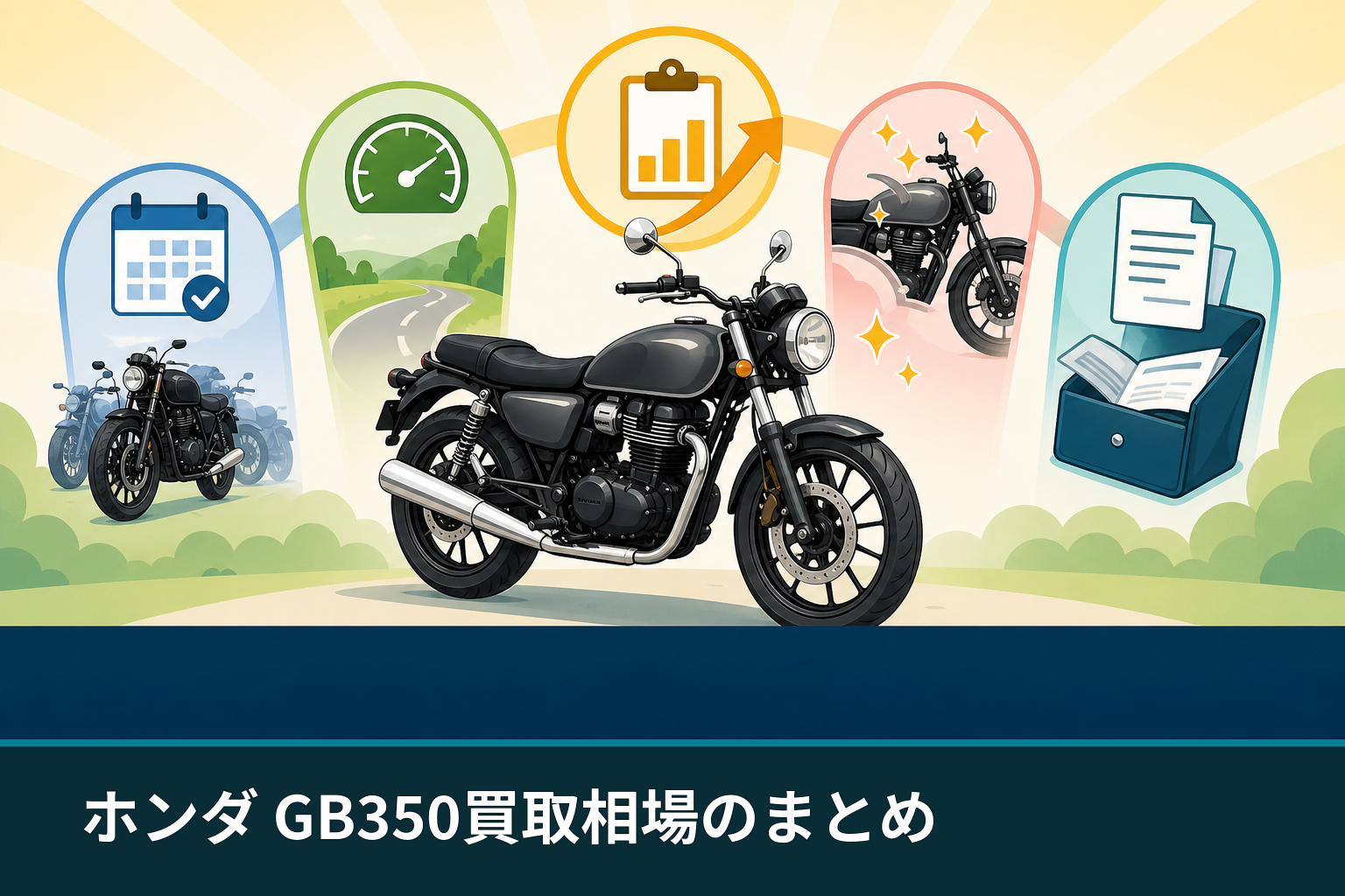 ホンダ GB350買取相場のまとめ