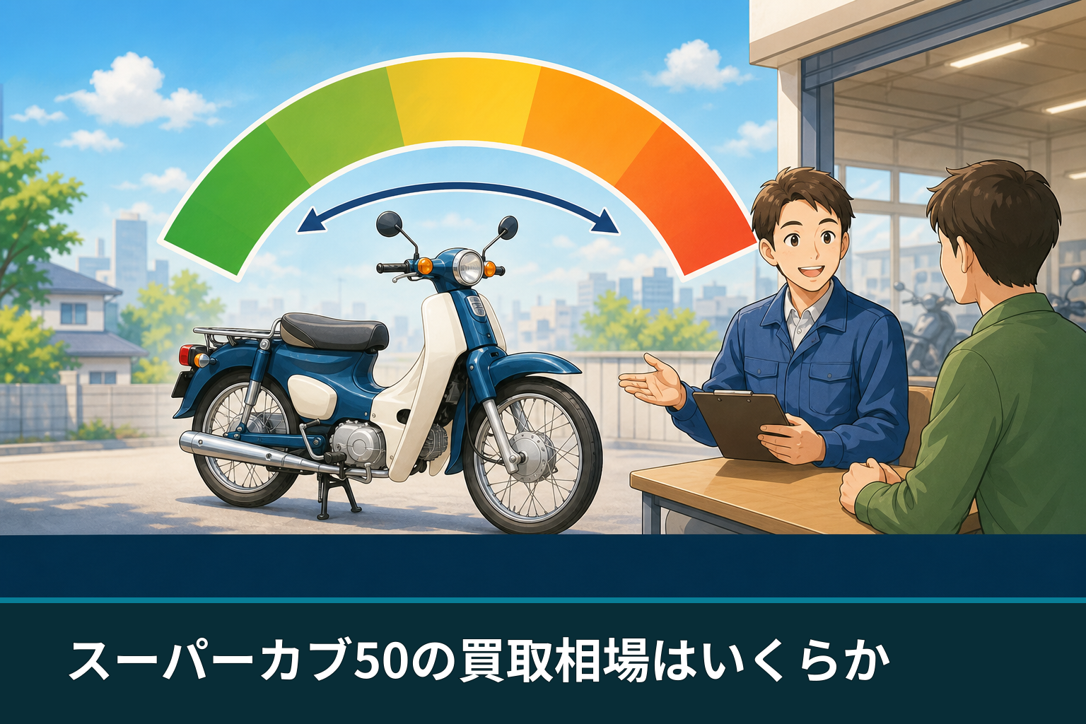 スーパーカブ50の買取相場はいくらか