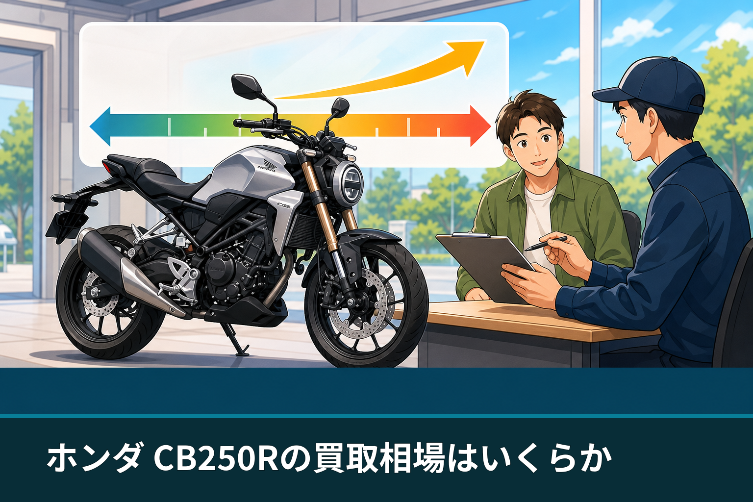 ホンダ CB250Rの買取相場はいくらか