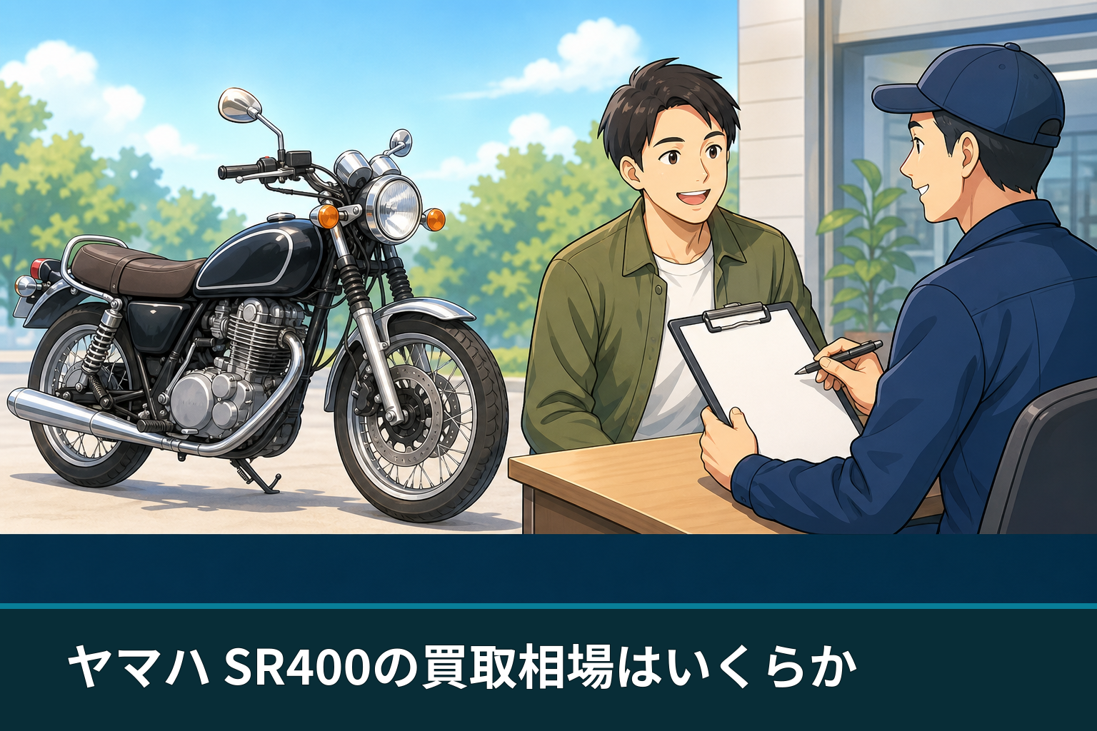 ヤマハ SR400の買取相場はいくらか