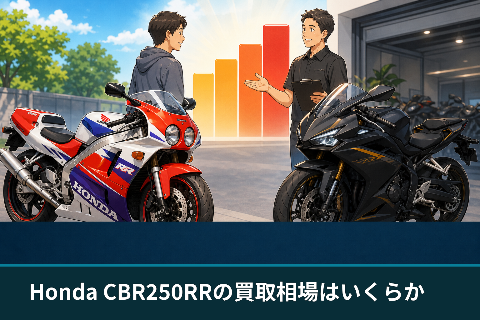 Honda CBR250RRの買取相場はいくらか