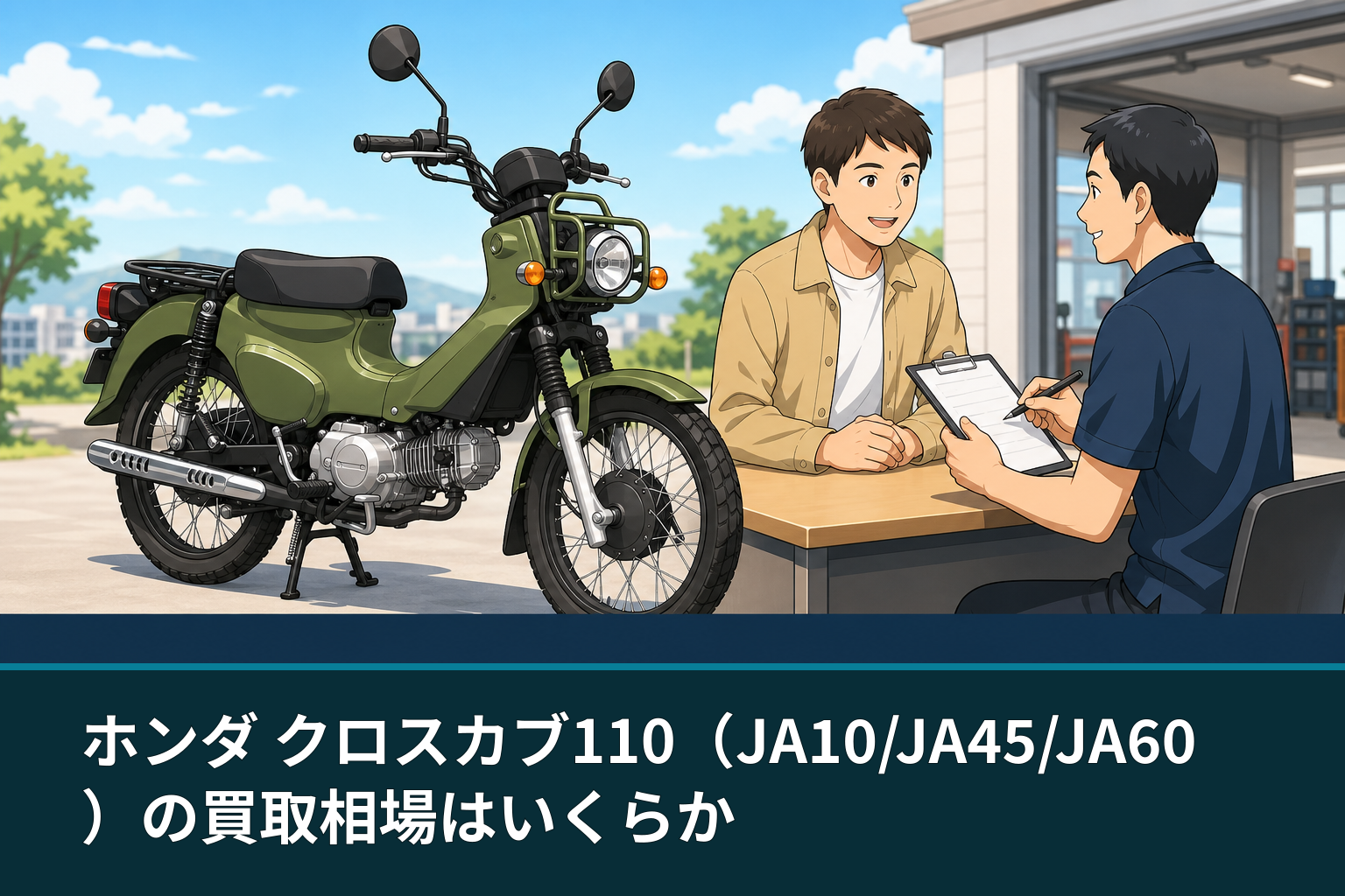 ホンダ クロスカブ110(JA10/JA45/JA60)の買取相場はいくらか