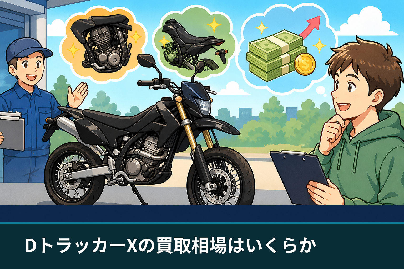 DトラッカーXの買取相場はいくらか
