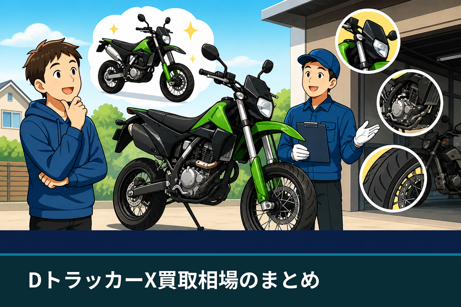 DトラッカーX買取相場のまとめ
