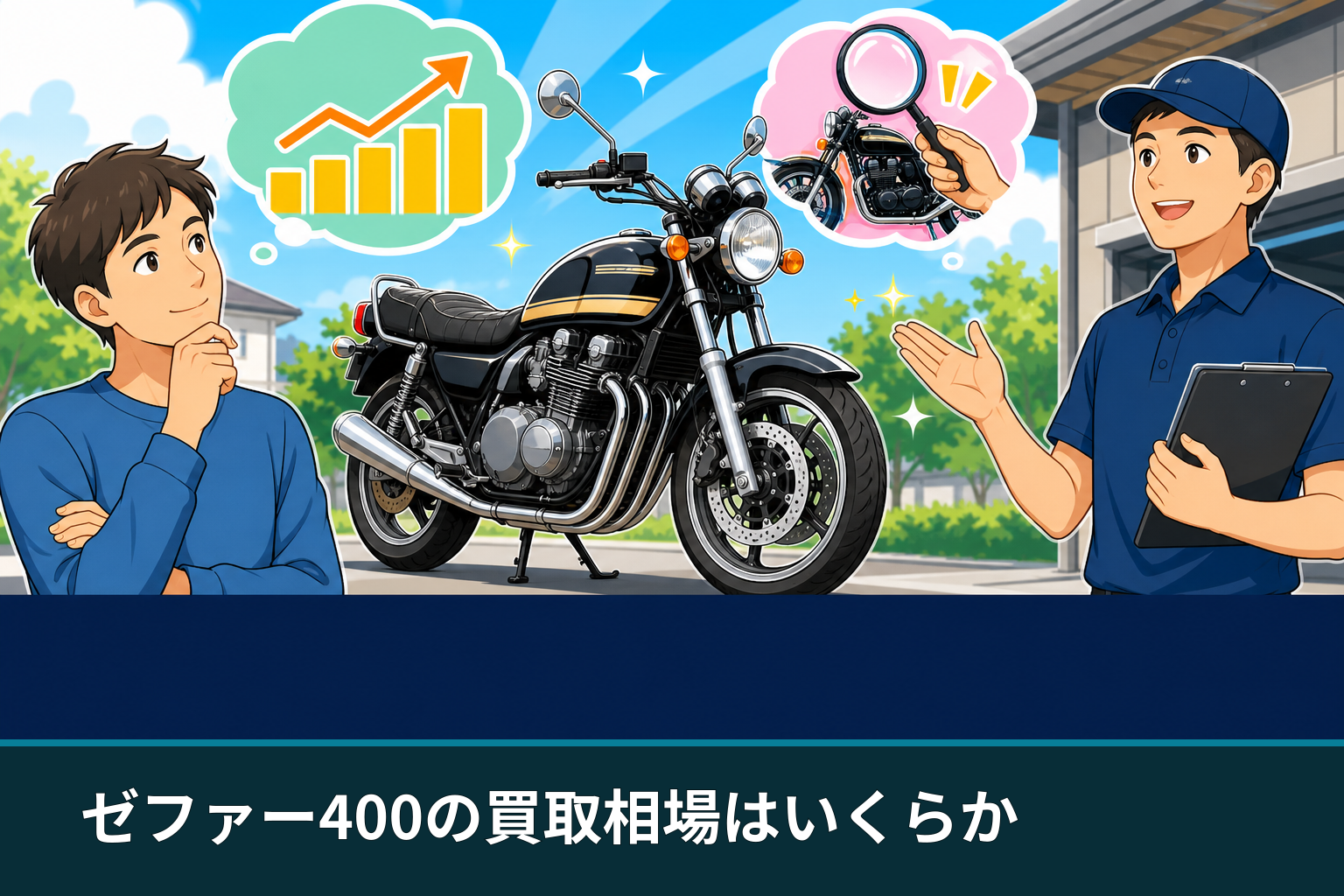 ゼファー400の買取相場はいくらか