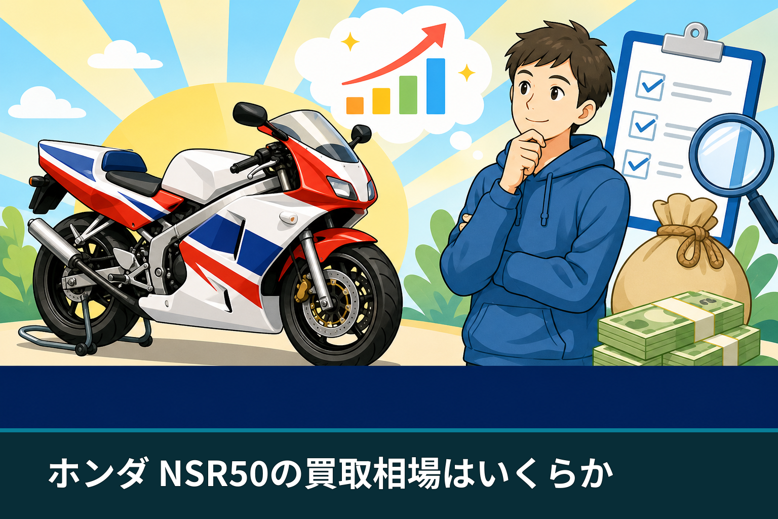 ホンダ NSR50の買取相場はいくらか