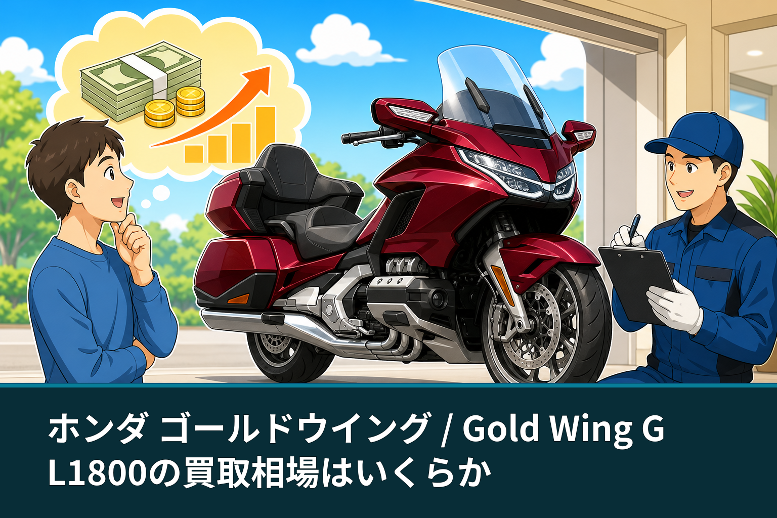 ホンダ ゴールドウイング / Gold Wing GL1800の買取相場はいくらか