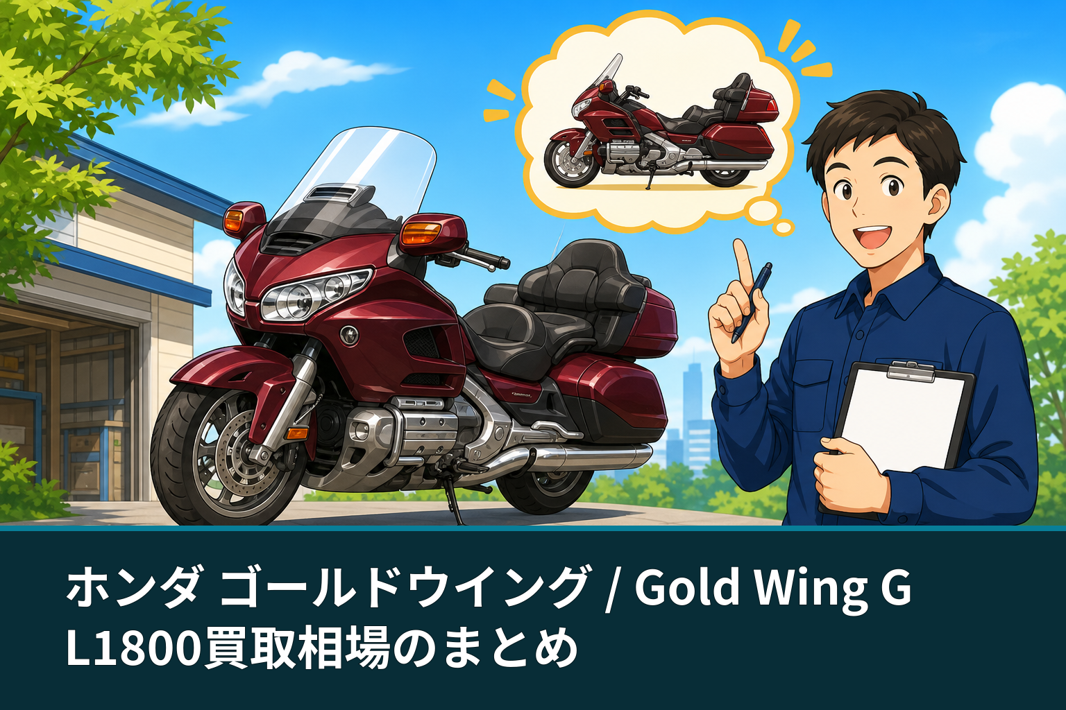 ホンダ ゴールドウイング / Gold Wing GL1800買取相場のまとめ