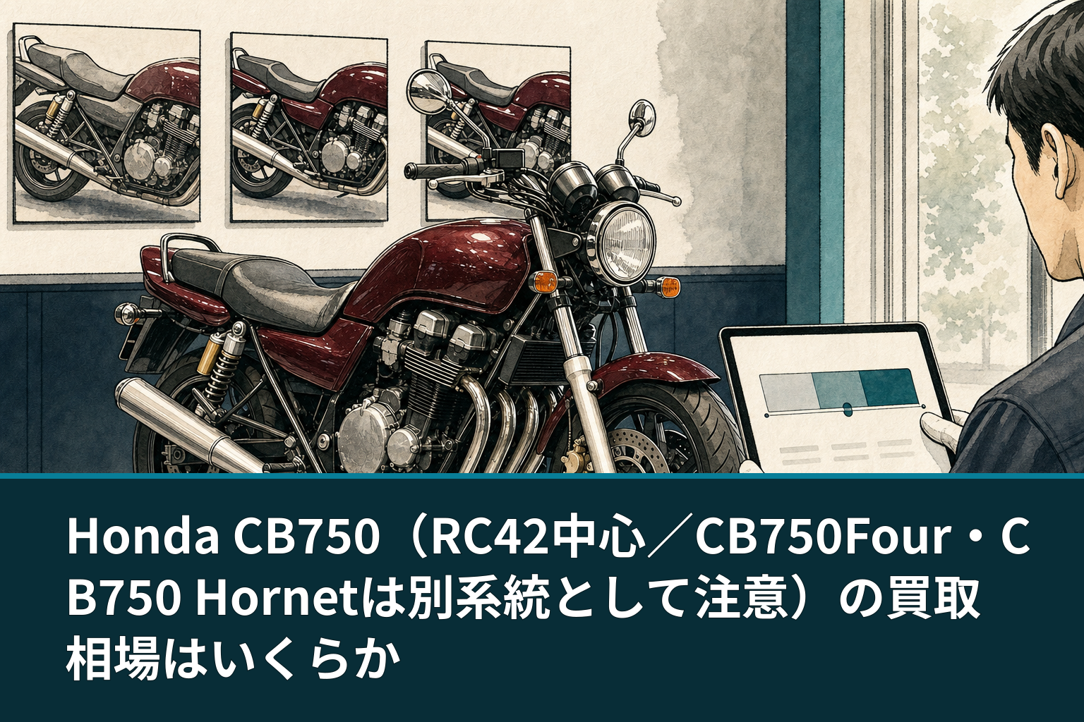 Honda CB750(RC42中心/CB750Four・CB750 Hornetは別系統として注意)の買取相場はいくらか