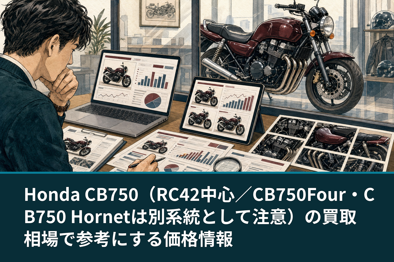 Honda CB750(RC42中心/CB750Four・CB750 Hornetは別系統として注意)の買取相場で参考にする価格情報