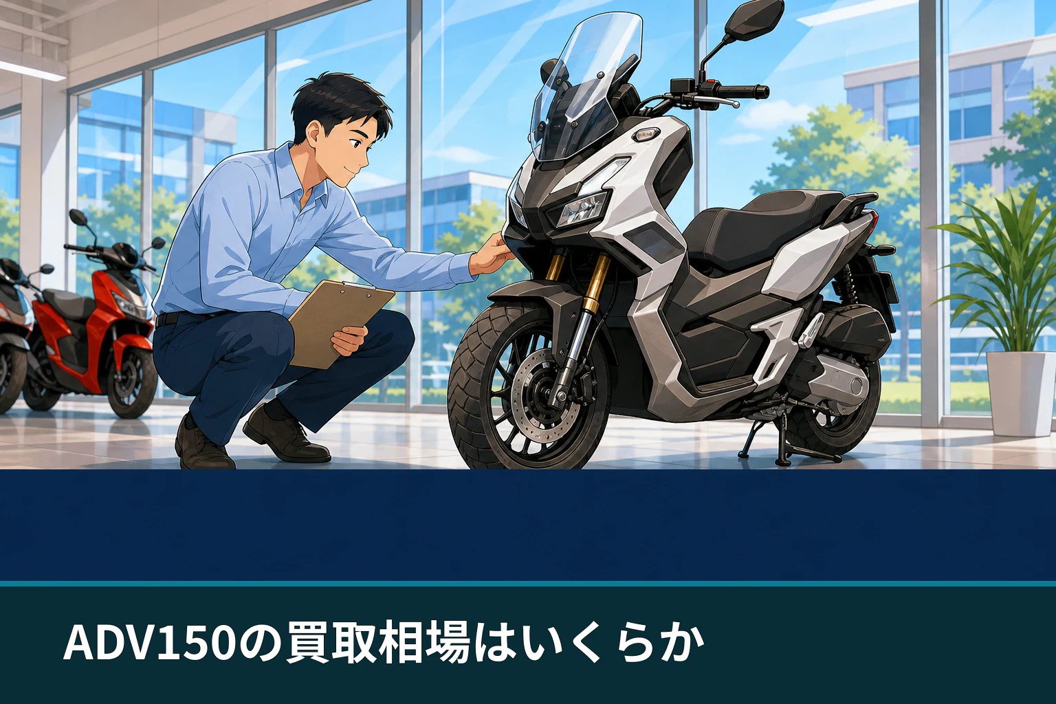 ADV150の買取相場はいくらか