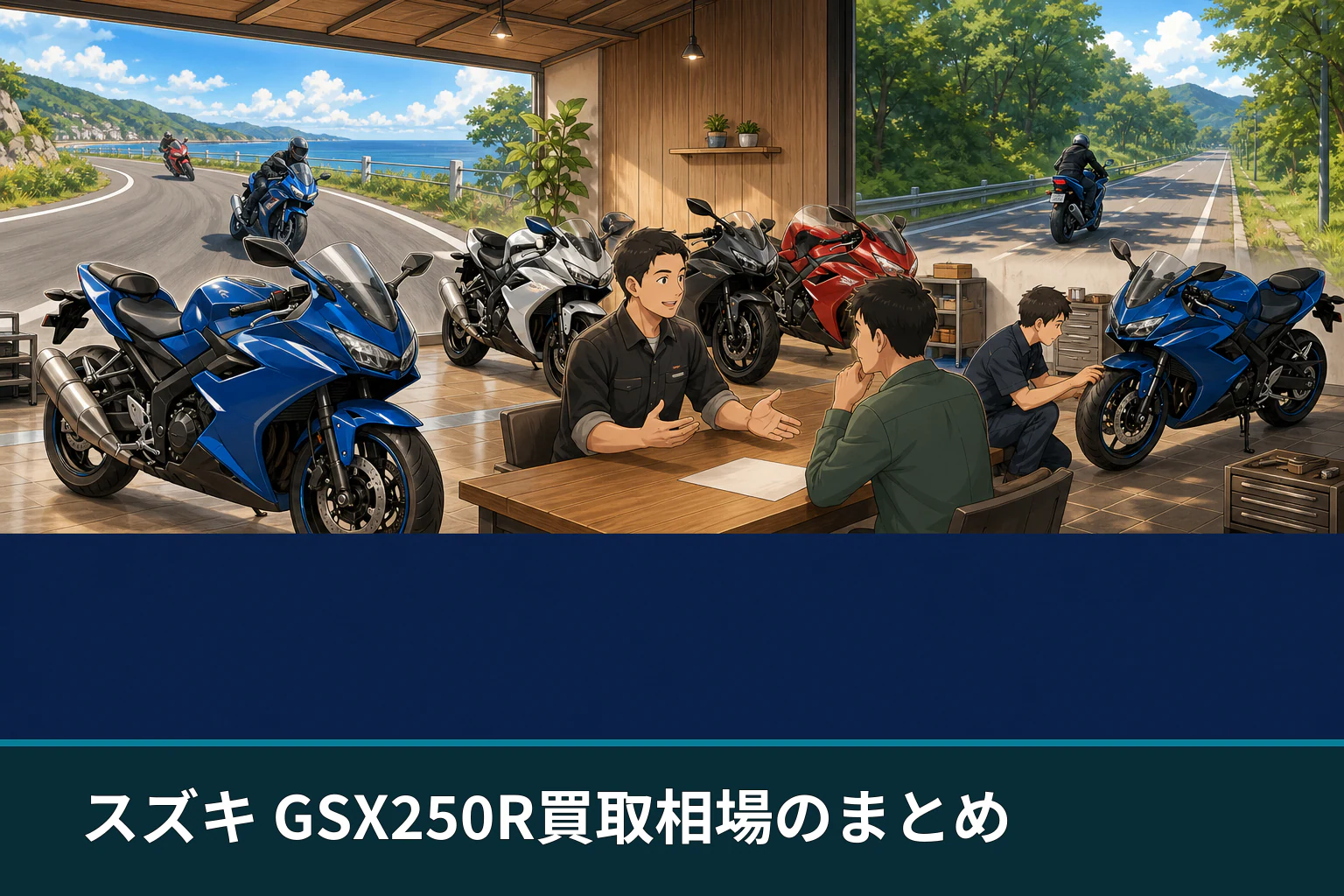スズキ GSX250R買取相場のまとめ