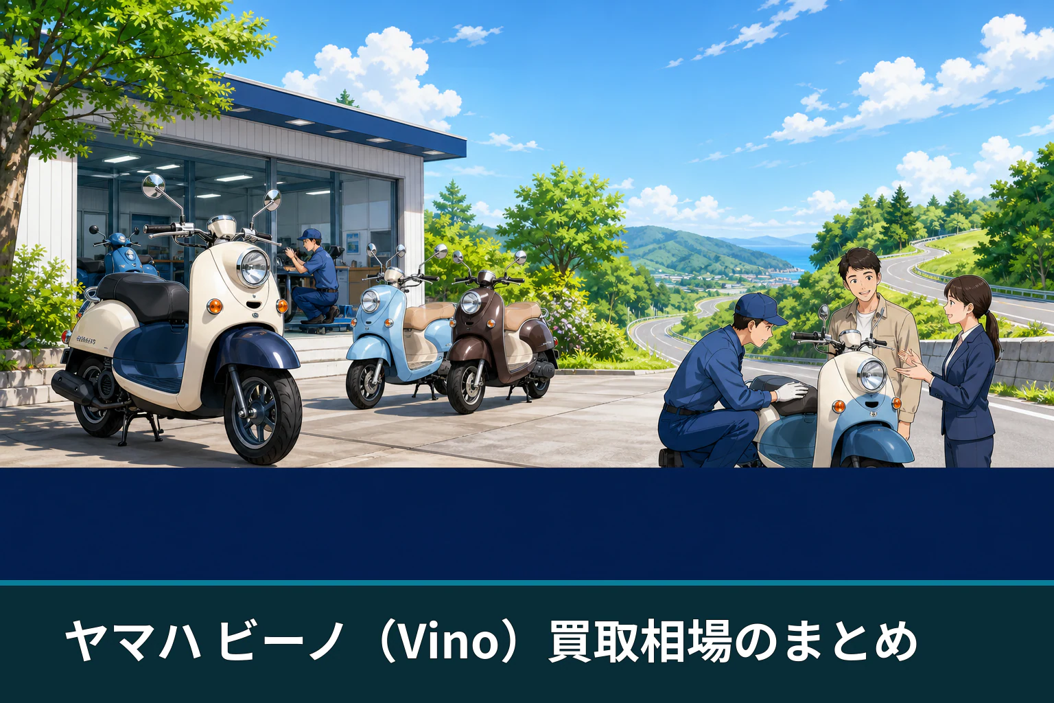 ヤマハ ビーノ(Vino)買取相場のまとめ