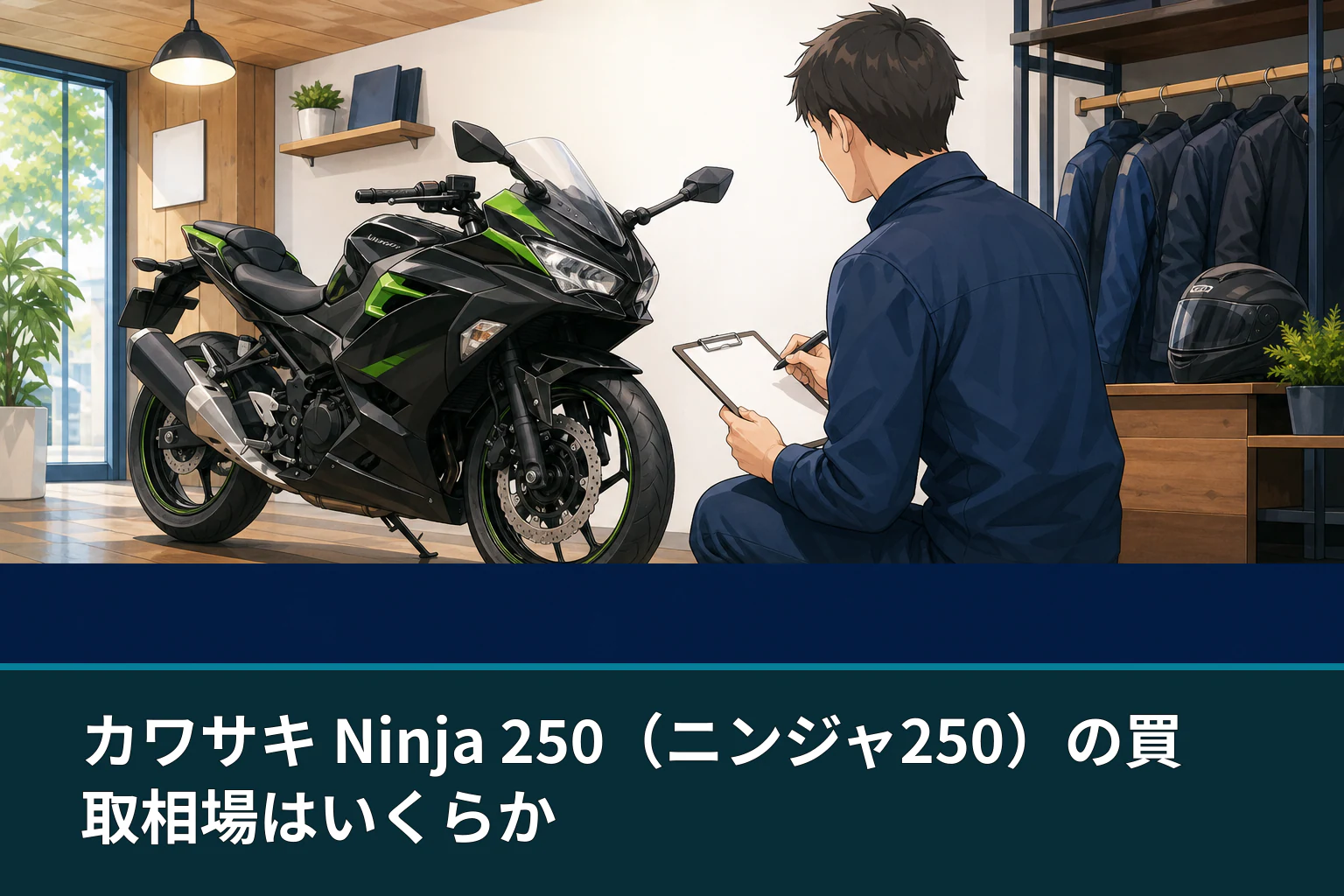 カワサキ Ninja 250(ニンジャ250)の買取相場はいくらか