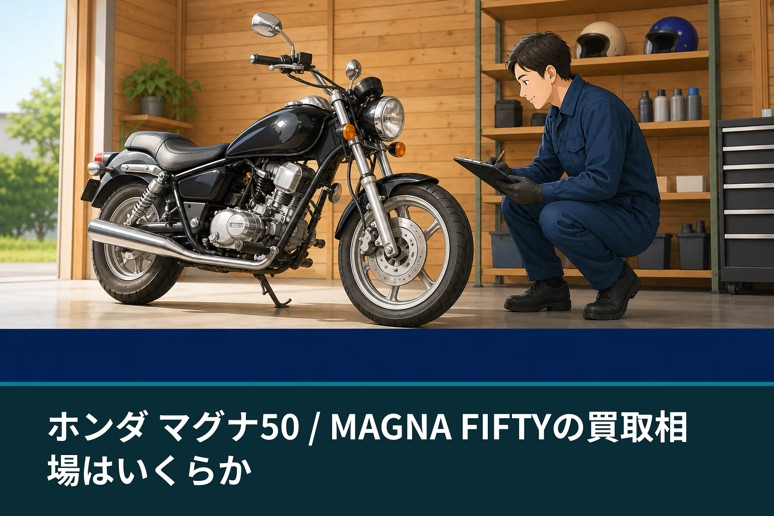 ホンダ マグナ50 / MAGNA FIFTYの買取相場はいくらか