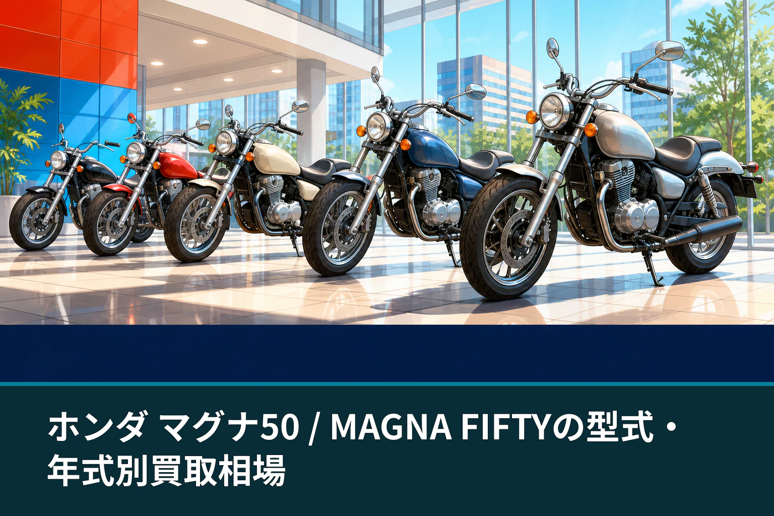 ホンダ マグナ50 / MAGNA FIFTYの型式・年式別買取相場