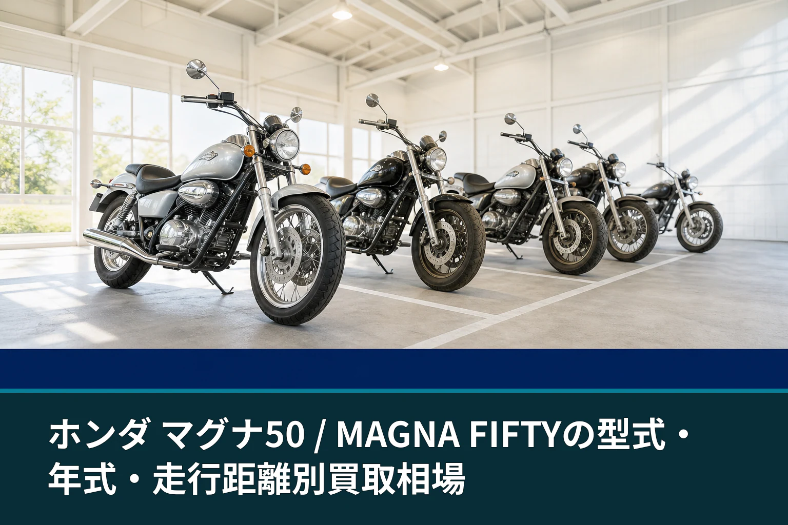 ホンダ マグナ50 / MAGNA FIFTYの型式・年式・走行距離別買取相場