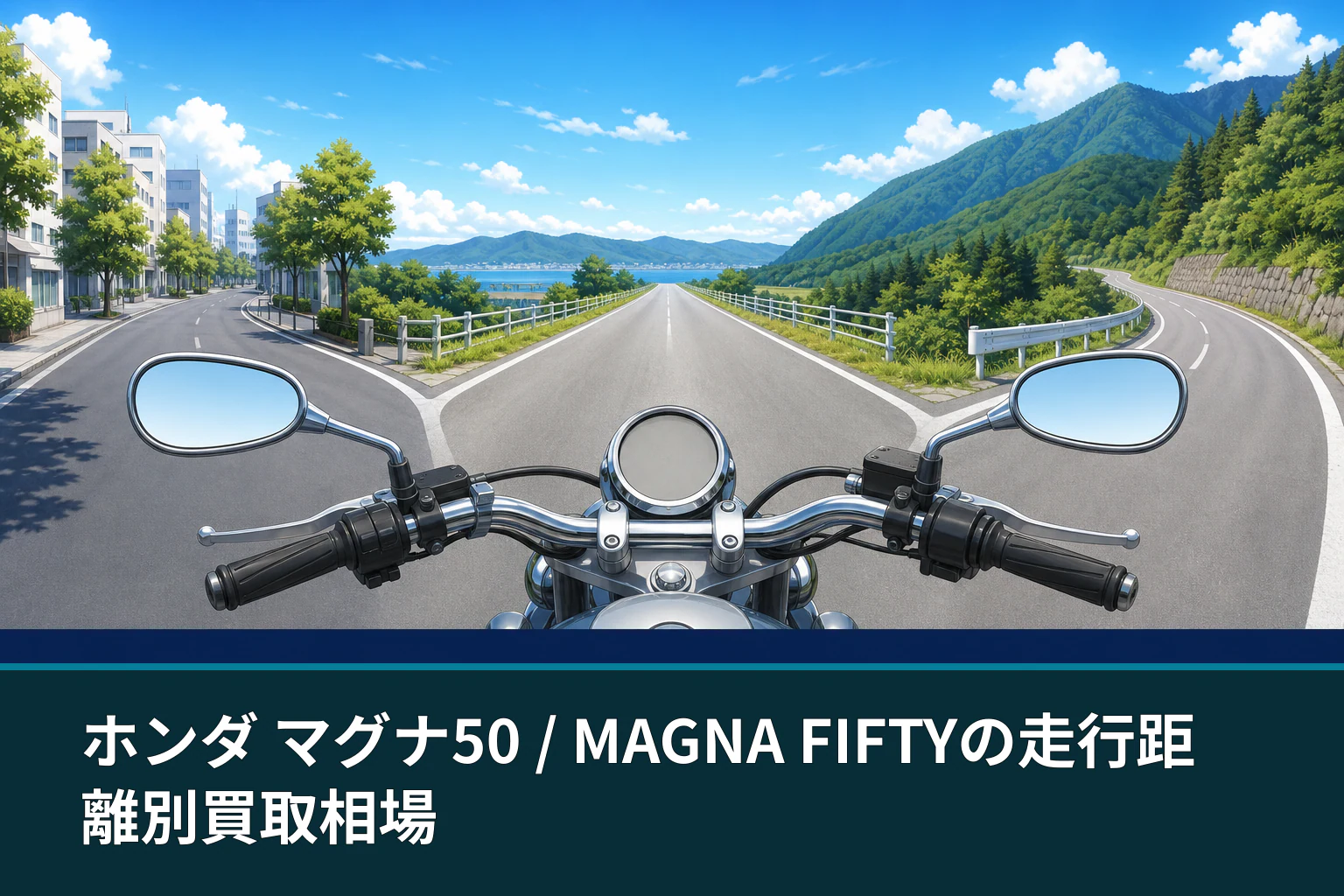 ホンダ マグナ50 / MAGNA FIFTYの走行距離別買取相場