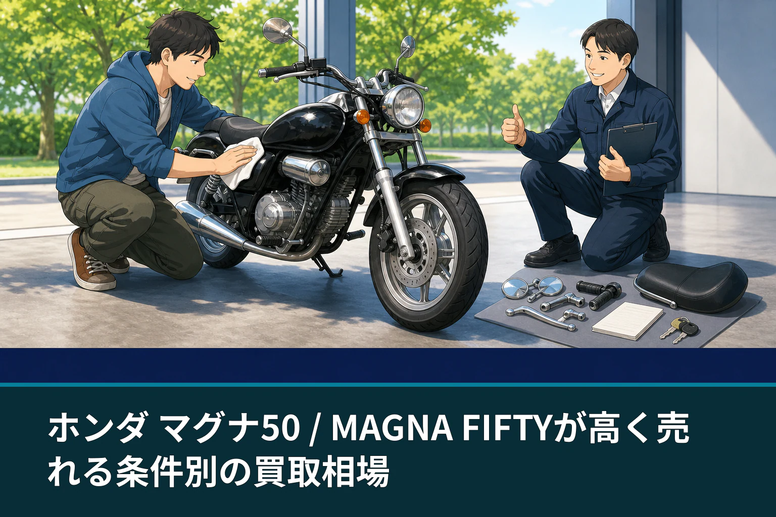 ホンダ マグナ50 / MAGNA FIFTYが高く売れる条件別の買取相場
