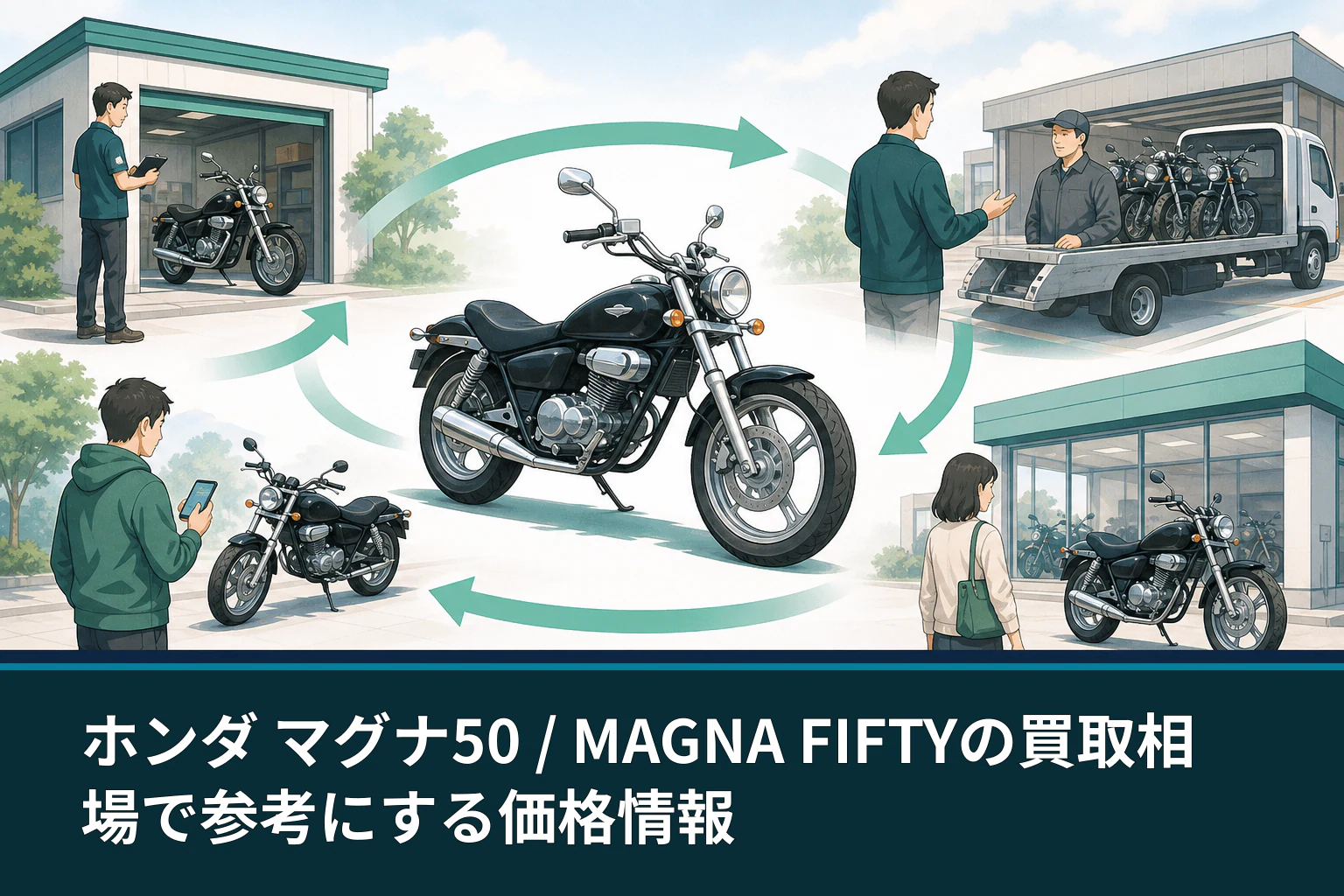 ホンダ マグナ50 / MAGNA FIFTYの買取相場で参考にする価格情報