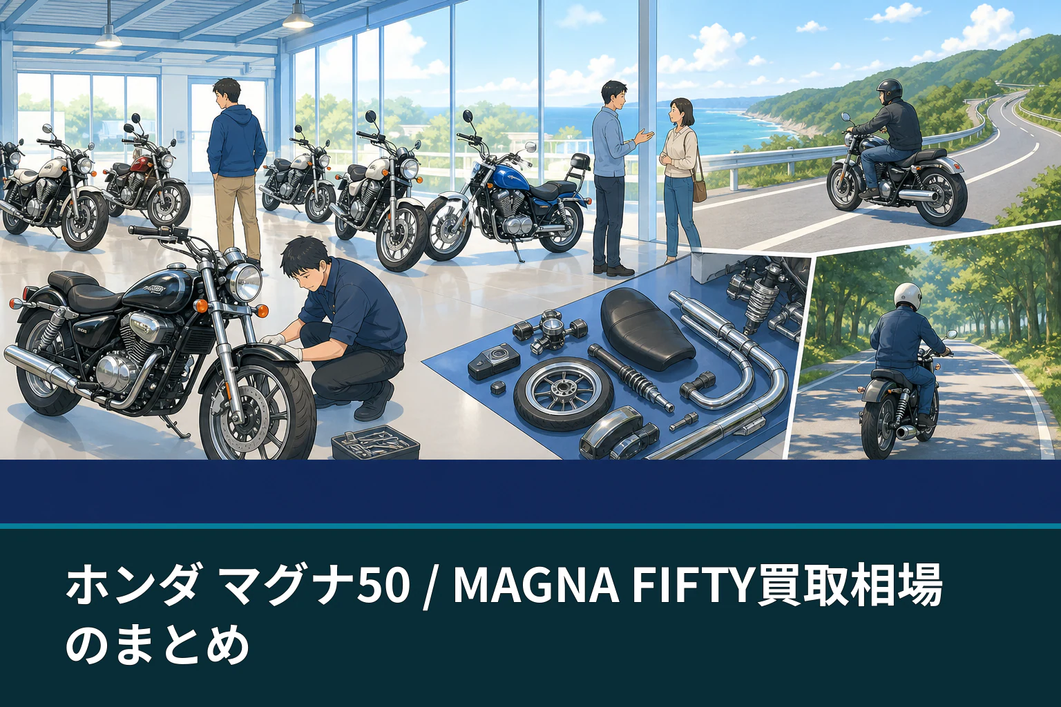 ホンダ マグナ50 / MAGNA FIFTY買取相場のまとめ