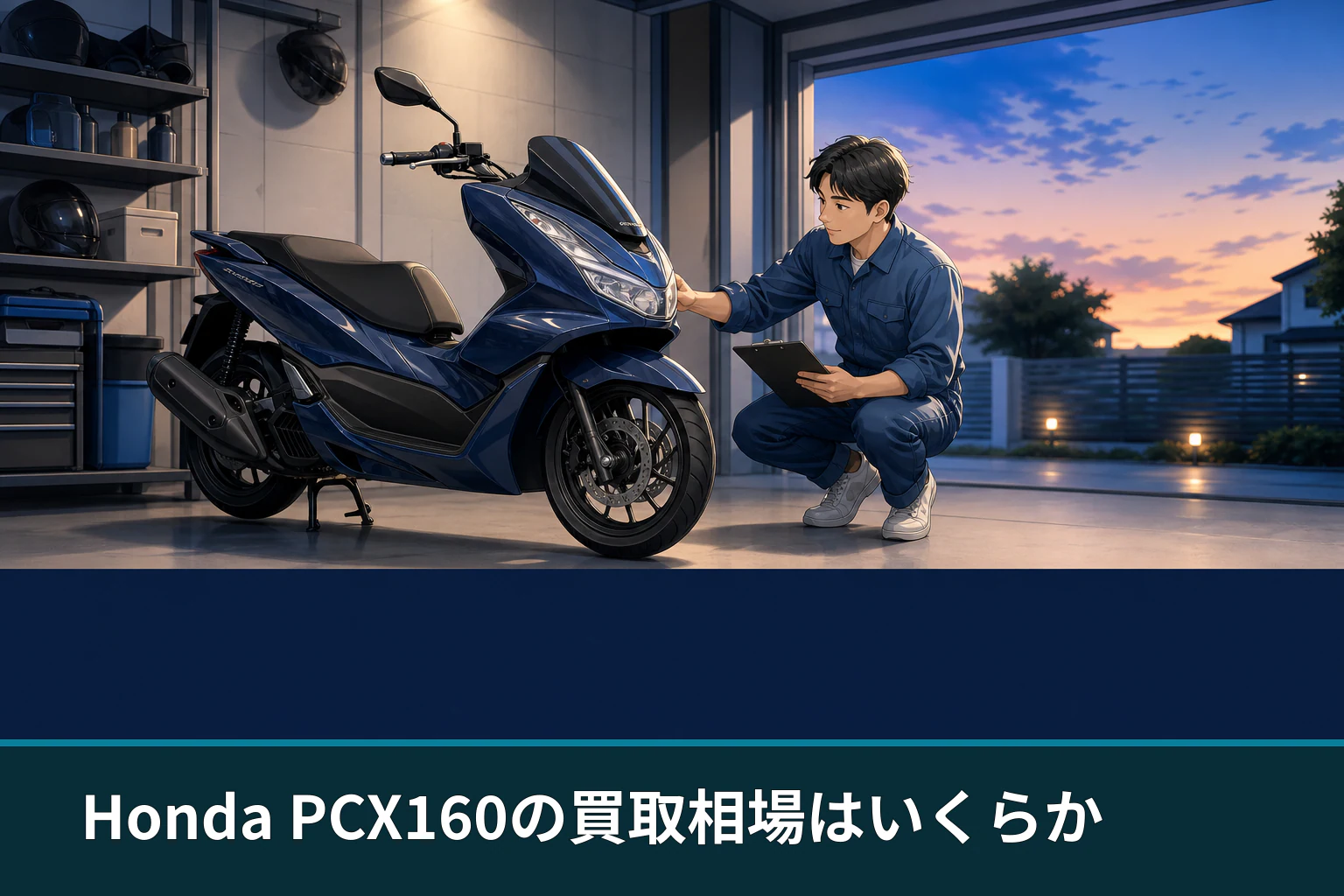 Honda PCX160の買取相場はいくらか