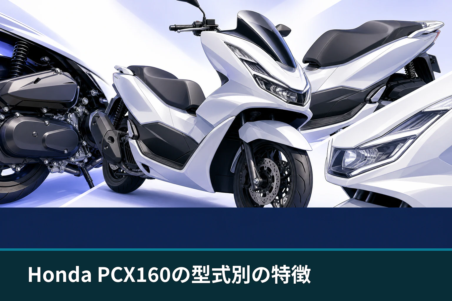 Honda PCX160の型式別の特徴