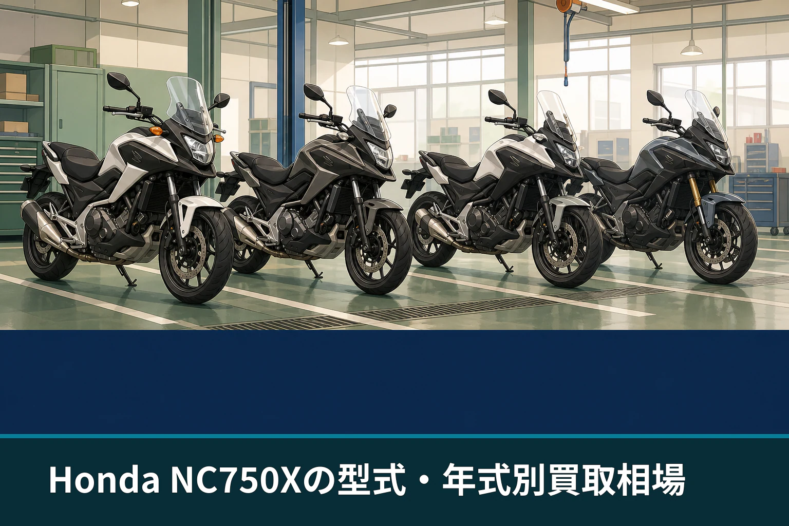 Honda NC750Xの型式・年式別買取相場