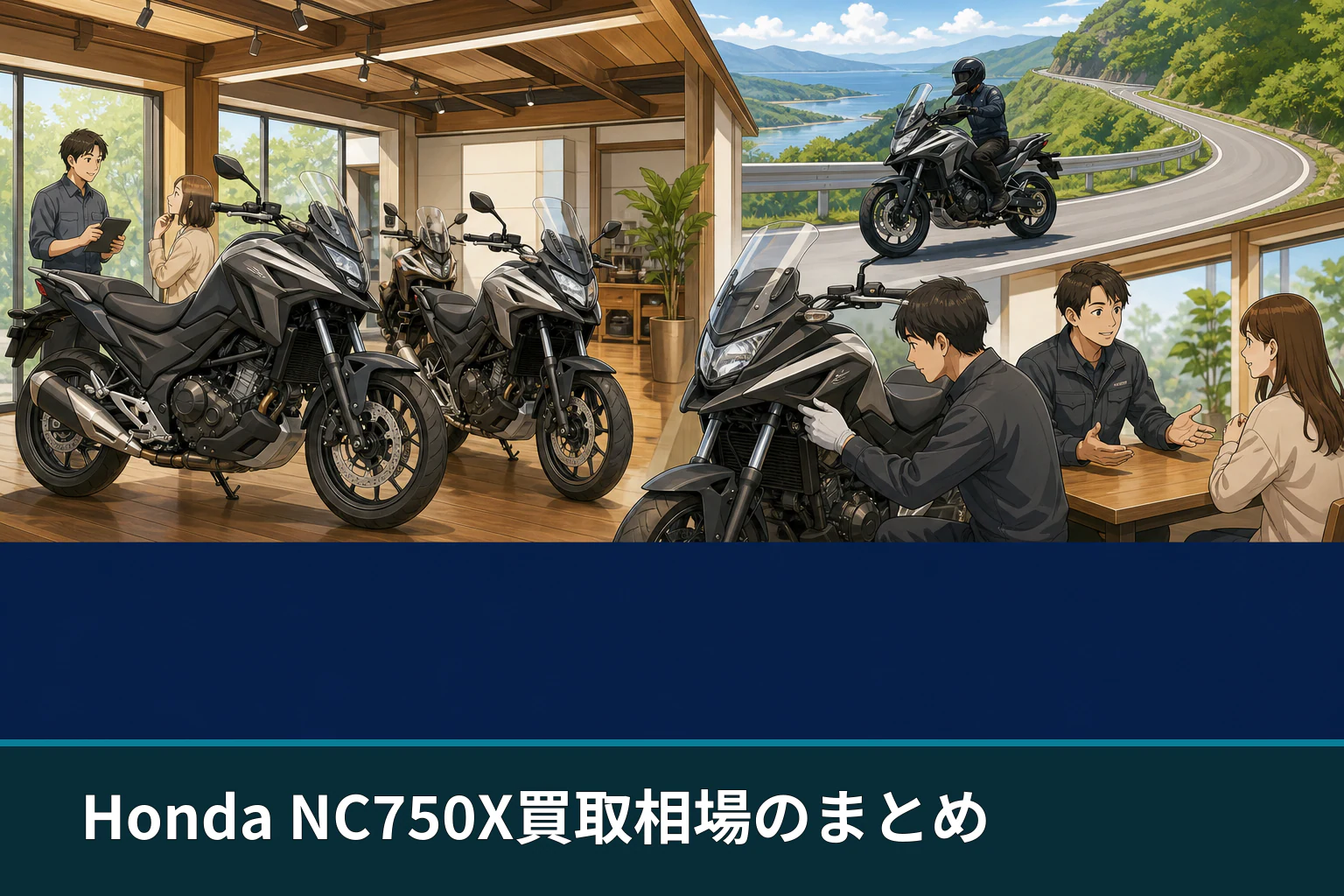 Honda NC750X買取相場のまとめ