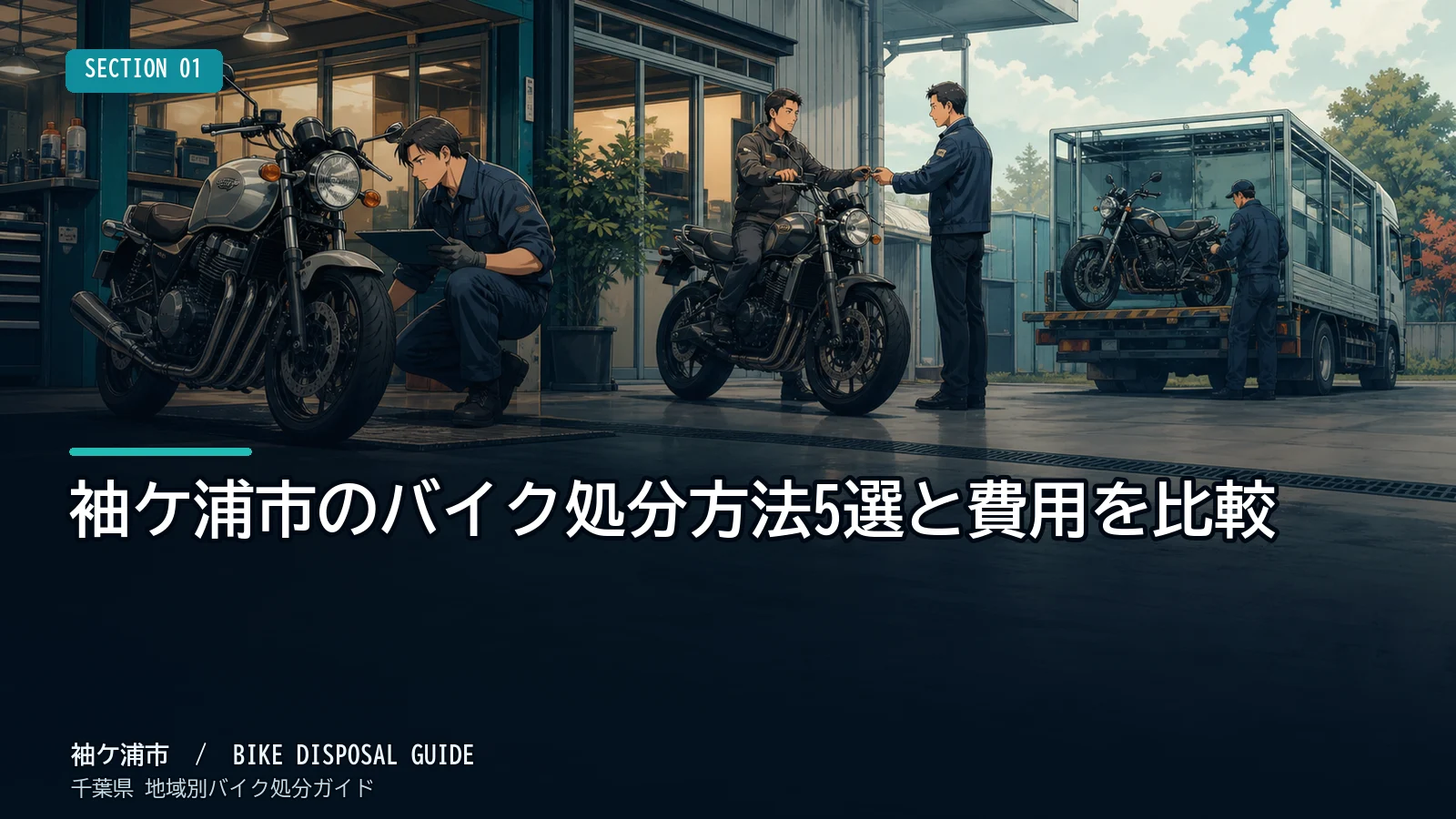 袖ケ浦市のバイク処分方法5選と費用を比較