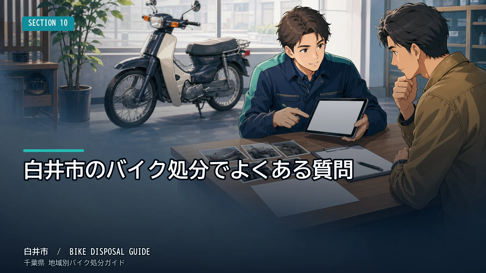 白井市のバイク処分でよくある質問