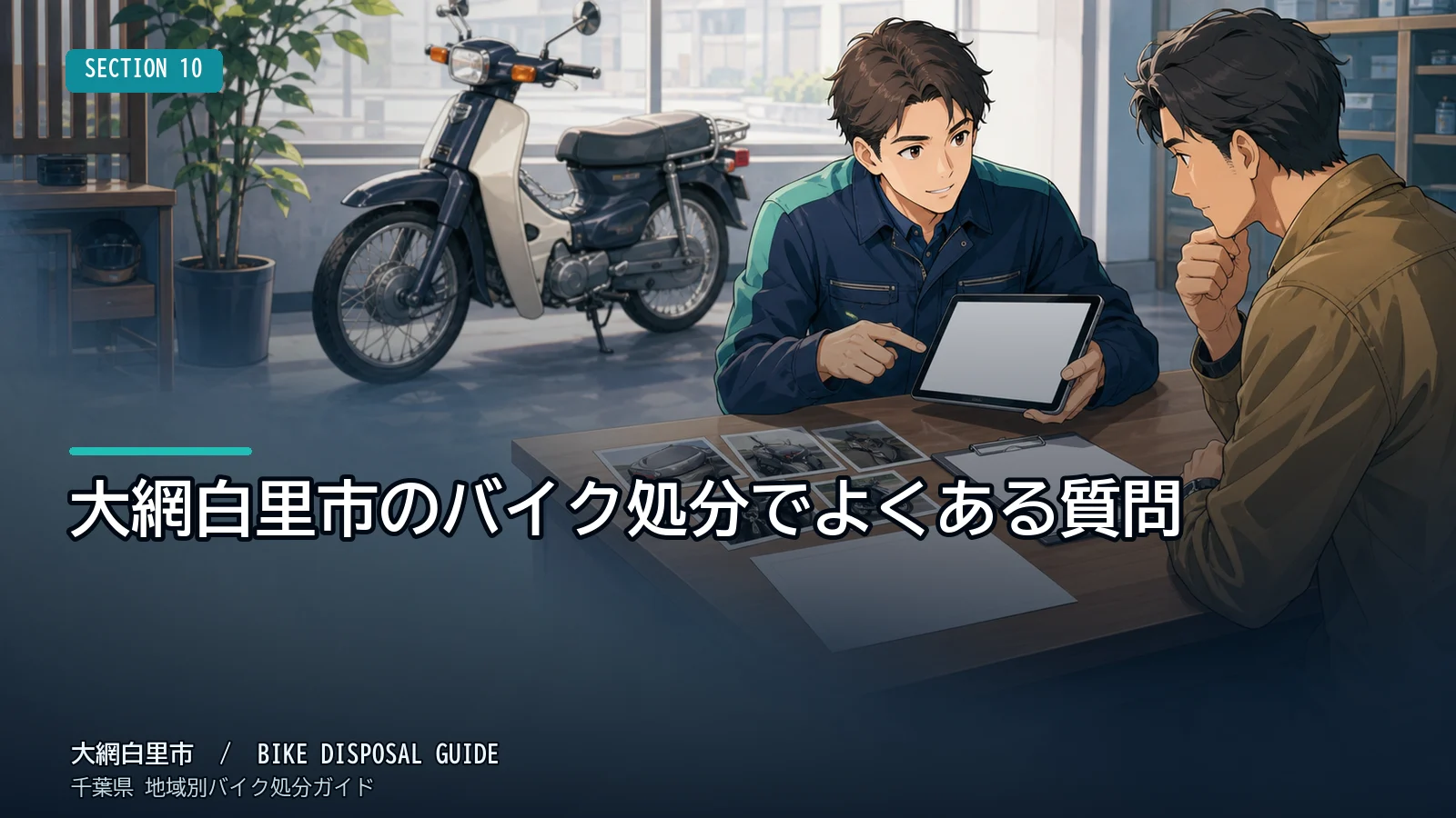 大網白里市のバイク処分でよくある質問