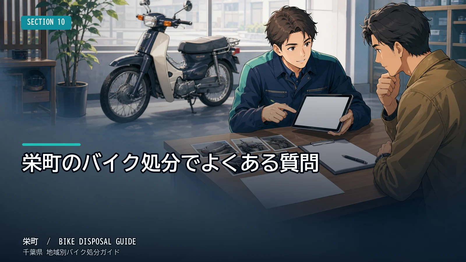 栄町のバイク処分でよくある質問