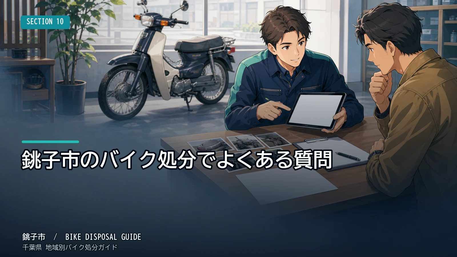 銚子市のバイク処分でよくある質問