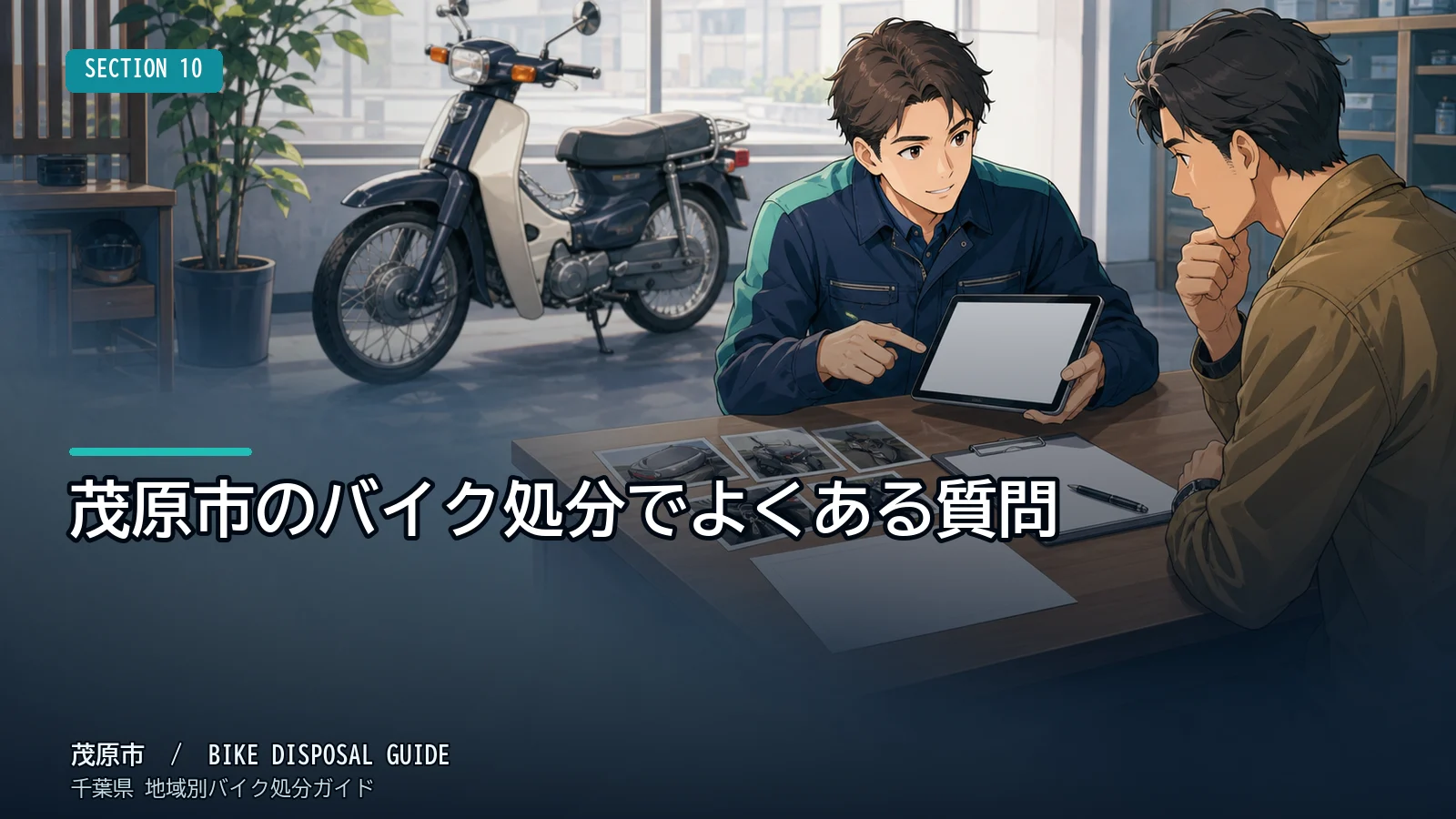 茂原市のバイク処分でよくある質問