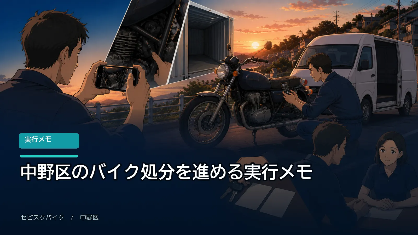 中野区のバイク処分を進める実行メモ
