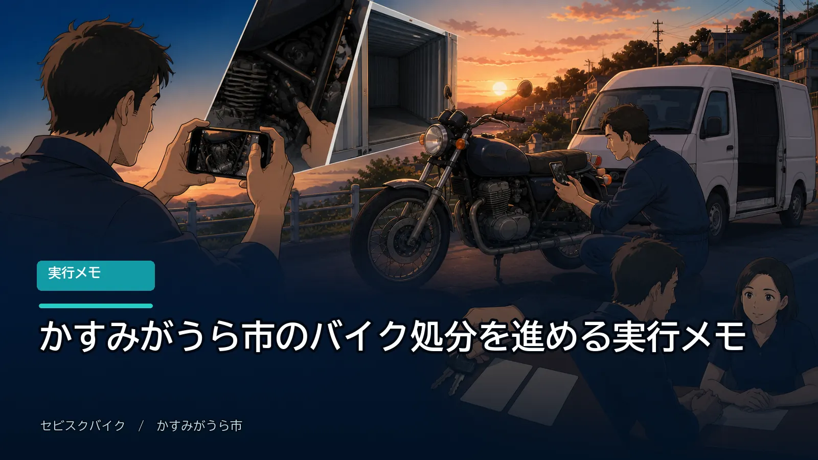 かすみがうら市のバイク処分を進める実行メモ