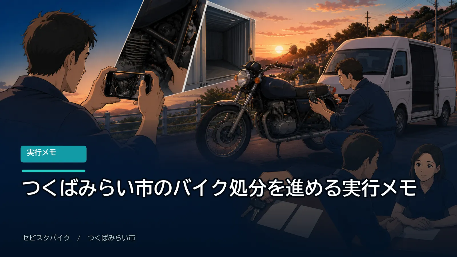 つくばみらい市のバイク処分を進める実行メモ