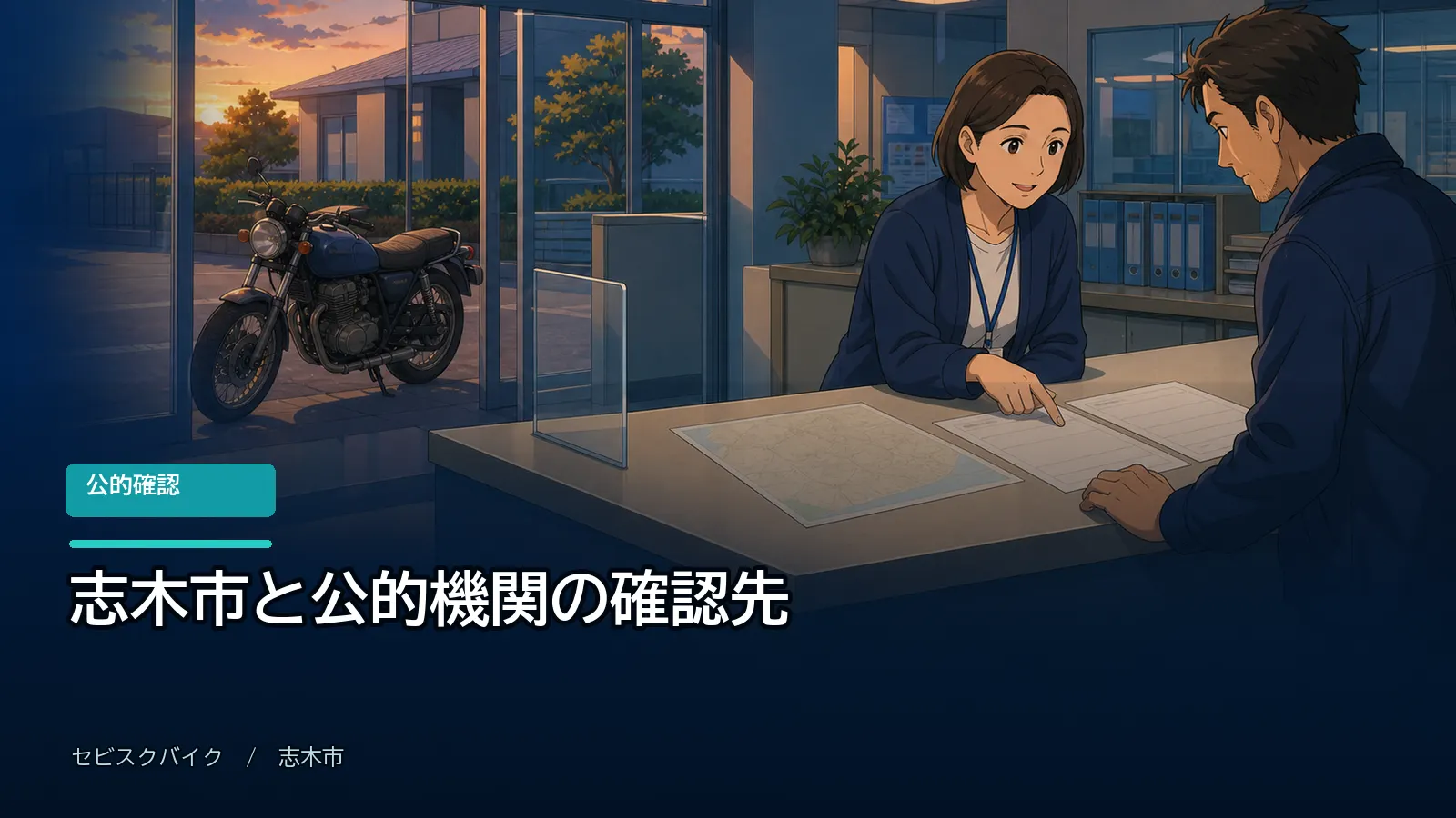 志木市と公的機関の確認先