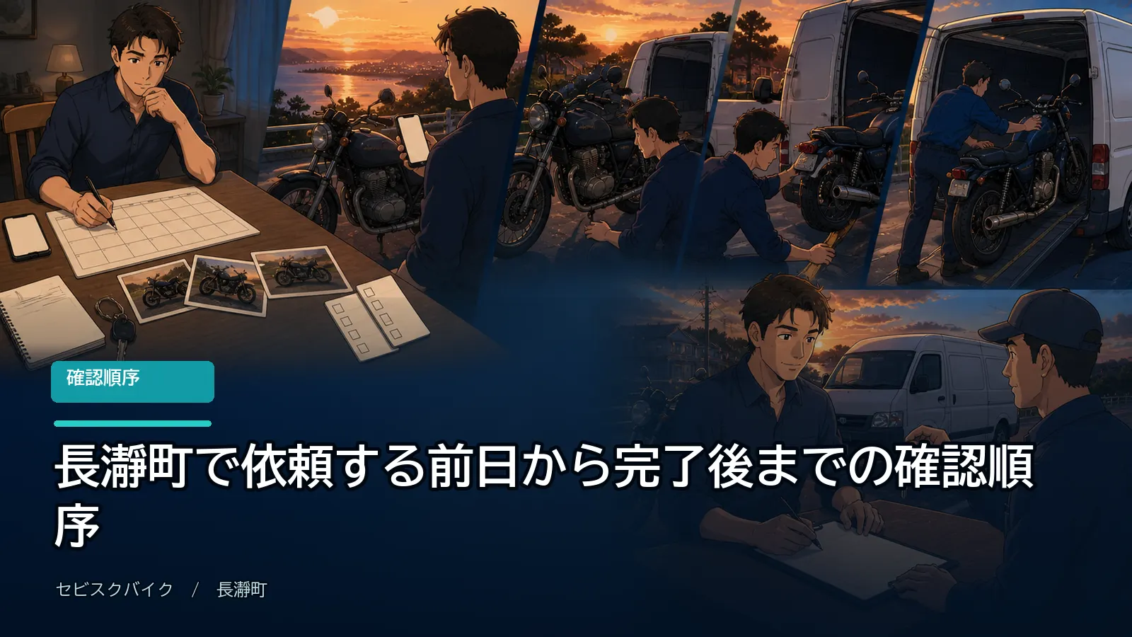 長瀞町で依頼する前日から完了後までの確認順序